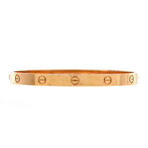 Cartier Love Bracelet 18K Yellow Gold